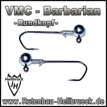 VMC Barbarian - Rundkopf Jig - verschiedene Grössen -